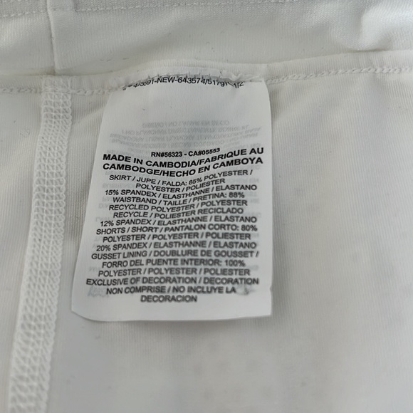 Nike Pleated Mesh Skort - Picture 7 of 7